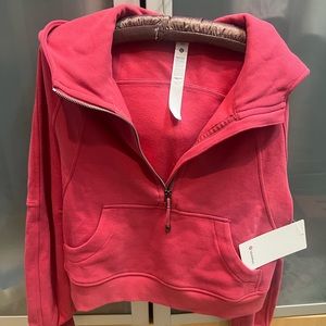 Lululemon scuba oversized half zip hoodie new